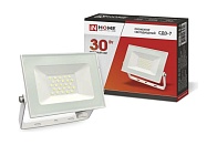 Прожектор свд 30Вт 2700Lm 6500К IP65 белый (IN HOME)