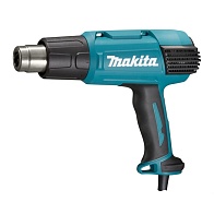 Термопистолет HG 6530 VК (MAKITA) /2000Вт, 50-650 С, поток возд 280/500/550л/мин, жк дисплей; 0,72кг, кейс, насадки/