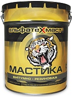 Мастика резино-битумная 3кг АЛЬФАТЕХМАСТ