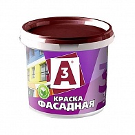 Краска вододисперсионная фасадная 3кг А3